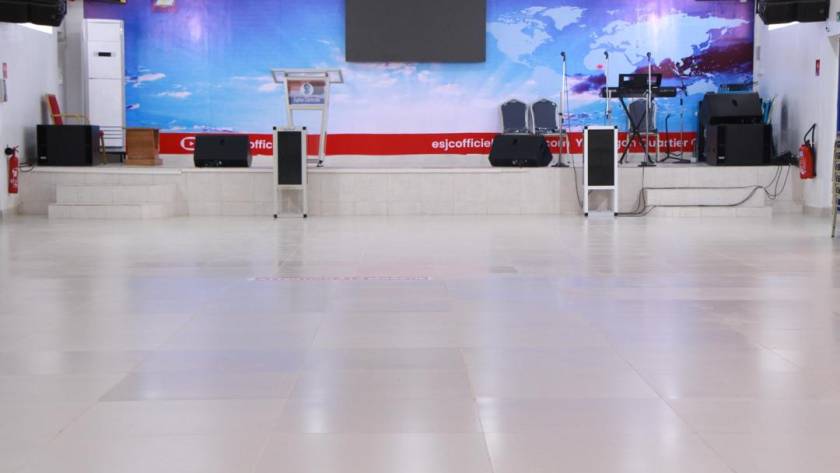 Réhabilitation de l'église centrale